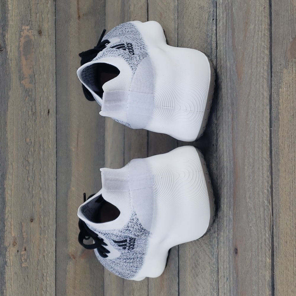 adidas Futurenatural Women's Seamless Running Shoes Black White - Picture 4 of 10